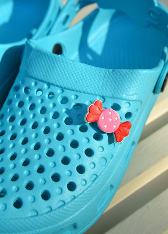 Кроксы детские для девочки бирюзового цвета Let's Shop (266822762)