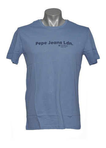 Синяя футболка Pepe Jeans