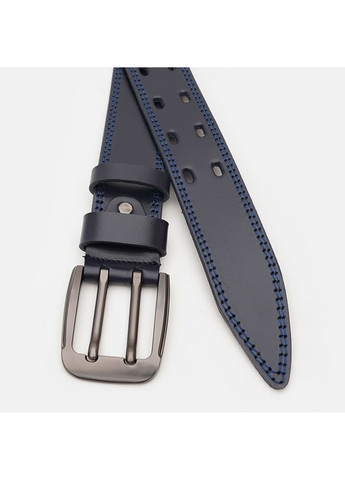 Мужской кожаный ремень V1115FX23-navy Borsa Leather (266143429)