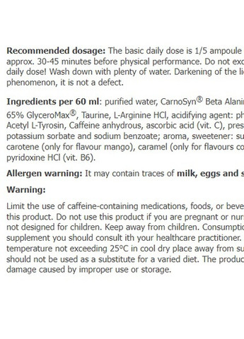 CellUp 60 ml Mango Amix Nutrition (258499719)