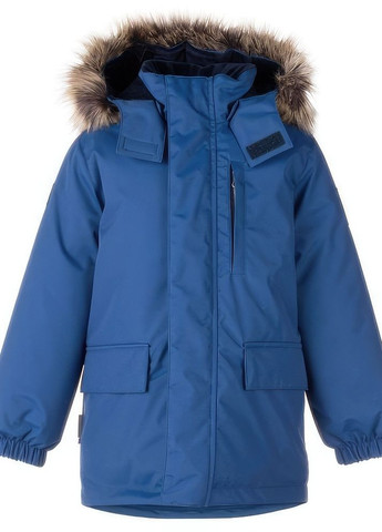 Зимняя куртка парка для мальчика 9156 122 см Синий 68910 Lenne (265910799)