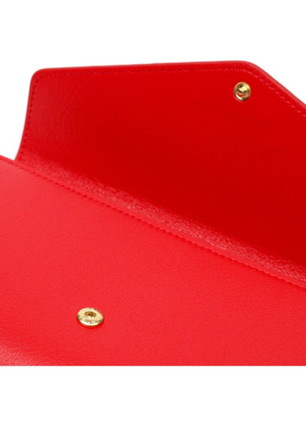 Чудове містке портмоне для жінок з натуральної шкіри 21977 Червоний Tony Bellucci (262158808)