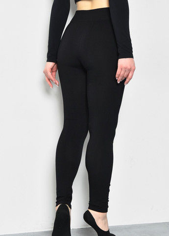 Лосини жіночі безшовні напівбатальні чорного кольору Let's Shop (277151565)