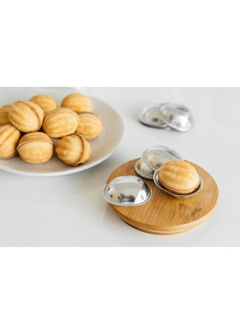 Металлические формочки порционные для выпечки печенья орешки набор из 10 шт. Master Class (266799388)