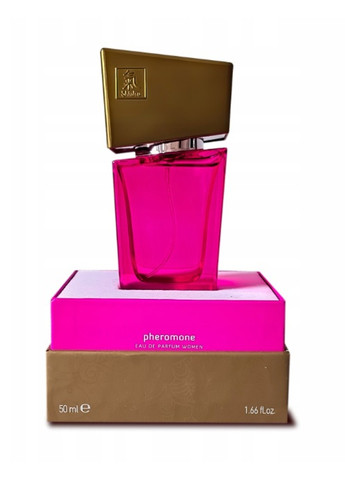 Духи з феромонами жіночі SHIATSU Pheromone Fragrance women pink 50 ml Hot (258551440)