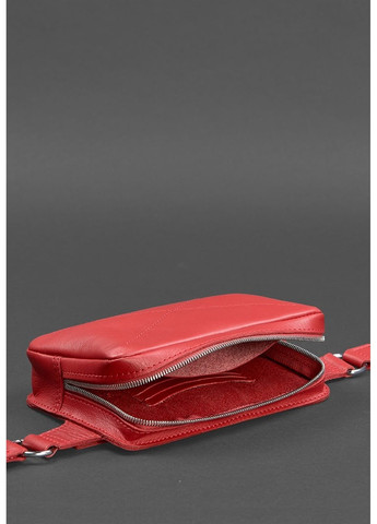 Шкіряний ремінь Bag bagbag mini червоний bn-bag-6-червоний BlankNote (263519276)