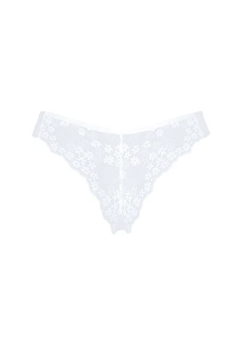 Білий напівпрозорі трусики heavenlly panties, відкриті сідниці Obsessive