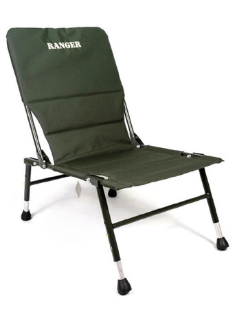 Розкладне крісло коропове шезлонг стілець складаний для риболовлі пікніка кемпінгу 72-83х42х47 см (475287-Prob) Темно-зелений Unbranded (265391184)