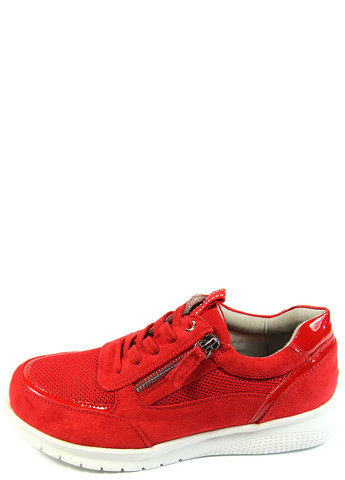 Красные демисезонные женские кроссовки Bama