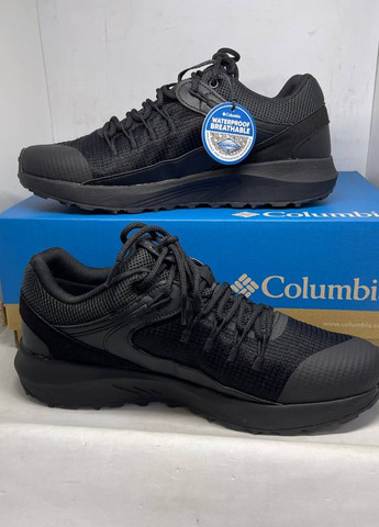 Черные кроссовки мужские ( оригинал) trailstorm waterproof black Columbia кросівки