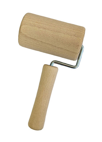 Валик ролик дерев'яний для розкочування тіста 18.5 см Woodly (274060273)