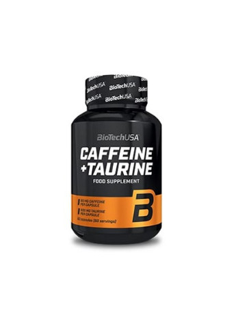 Caffeine & Taurine 60 Caps Biotechusa (256722579)