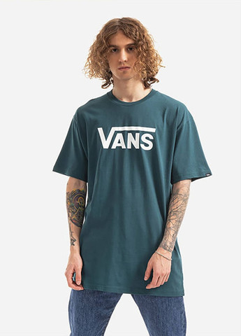 Зелена футболка Vans