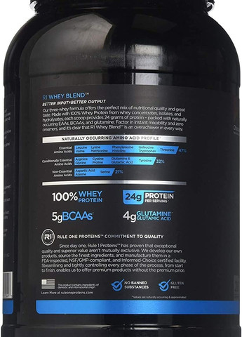 Протеин Rule 1 R1 Whey Blend 905g (Mocha coffee) Rule One (260661620)