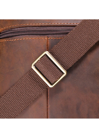 Винтажная мужская сумка из натуральной кожи 21293 Коричневая Vintage (258267925)