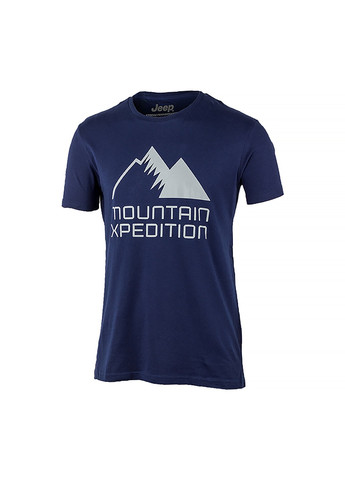 Синяя футболка t-shirt mountain xpedition print jx22a Jeep