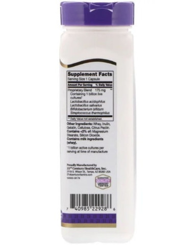 Acidophilus Probiotic Blend 150 Caps CEN-22928 21st Century (256724467)