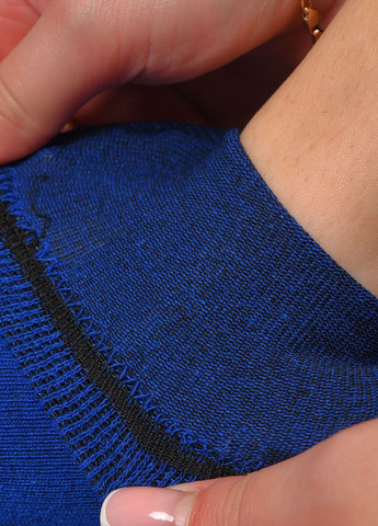Носки женские демисезонные синего цвета размер 35-41 Let's Shop (277983320)