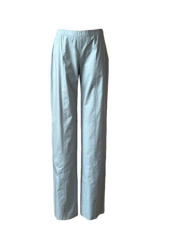 Серые кэжуал летние брюки Armani