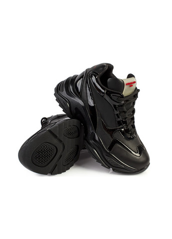 Чорні осінні кросівки жіночі бренду 8404486_(1) ModaMilano