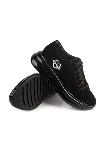 Черные демисезонные кроссовки женские бренда 8401340_(1) ModaMilano