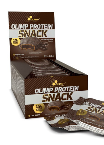 Olimp Nutrition Protein Snack 12 х 60 g Chocolate Olimp Sport Nutrition (257339452)