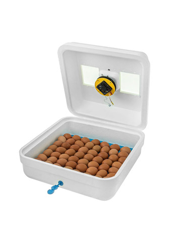 Механічний інкубатор « Smart TURBO» на 70 яєць керамічний нагрівач цифровий терморегулятор, вентилятор Рябушка (277169062)