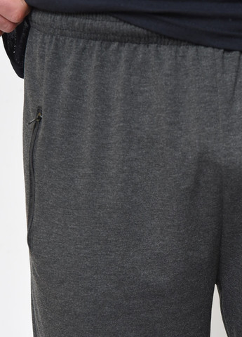 Спортивні штани чоловічі темно-сірого кольору Let's Shop (257588836)