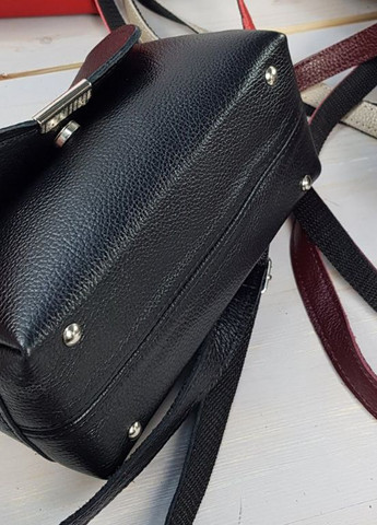 Чорна жіноча маленька сумка клатч з натуральної шкіри та замші, замшева шкіряна міні сумочка Serebro (266423758)