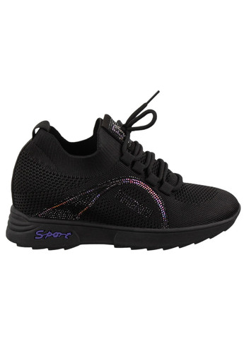 Черные демисезонные женские кроссовки 198961 Lifexpert