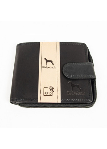 Шкіряний чоловічий гаманець JBNC43MN Black (Чорний) Ridgeback (276773557)