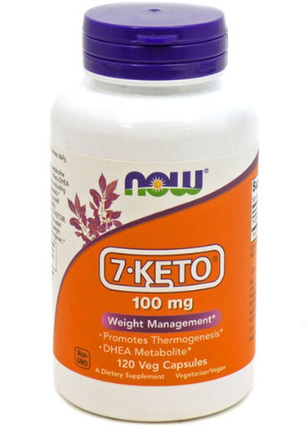 7-Keto Weight Management 100 mg 120 Veg Caps Now Foods (256725183)
