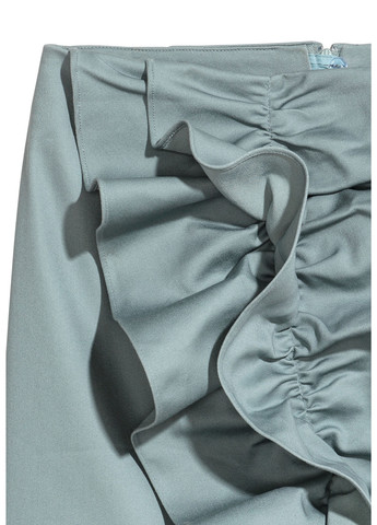 Светло-бирюзовая юбка H&M