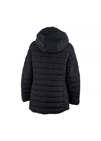 Черная зимняя куртка jacket long zip hood CMP