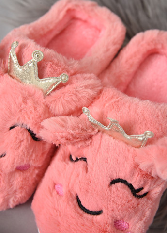 Розовые тапочки детские розового цвета для девочки Let's Shop