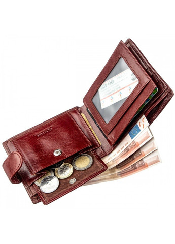 Кошелек из натуральной кожи 18810 Коричневый BOSTON (262533214)