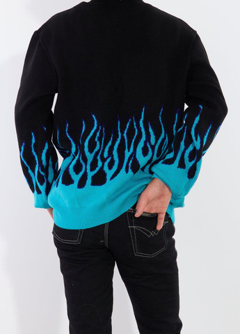 Синій підліток модний светр (11067) Lemanta
