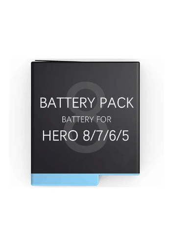 Аккумулятор батарея литий ионный для экшн камер GoPro Hero 8, 7, 6, 5 Black на 1220 mAh (474919-Prob) Unbranded (260358403)