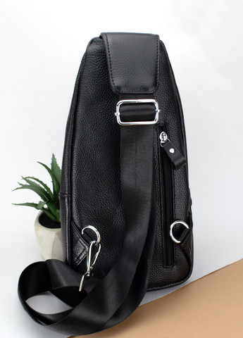 Чоловічий шкіряний рюкзак Keizer 6603 чорний на плече (ремішок перестібається) HandyCover (263428198)