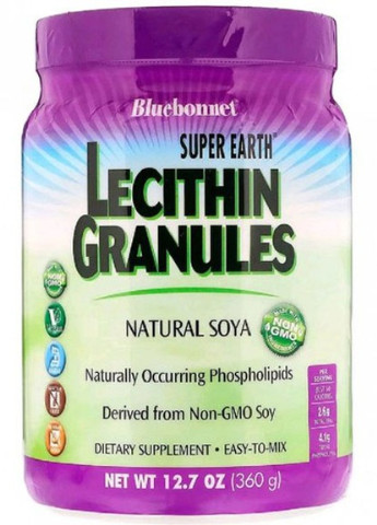 Lecithin Granules, 12.7 Oz 360 g /48 servings/ BLB0928 Bluebonnet Nutrition (256720884)
