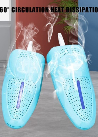 Сушарка для взуття R8 від USB 10 Вт 360 ° бірюза Led (266266576)