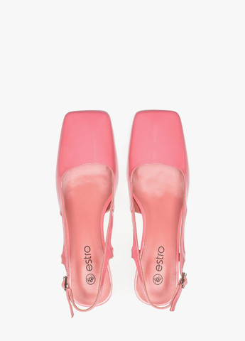 Туфли, цвет розовый Estro