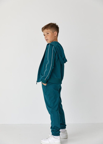 Детский спортивный костюм для мальчика зеленый р.110 439047 New Trend (260491700)