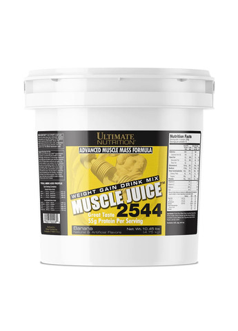 Висококалорійний Гейнер Muscle Juice 2544 - 4750г Ultimate Nutrition (270846095)