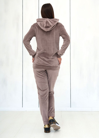 Штани для вагітних велюр з начосом з широким бандажним поясом Матуся Велюрові штани (264643238)