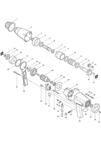 Гайкокрут мережевий 6906 (600 Нм, 3/4", 620 Вт) Makita (268473369)