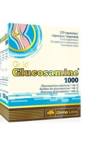 Olimp Nutrition Gold Glucosamine 1000 120 Caps Olimp Sport Nutrition (256725377)