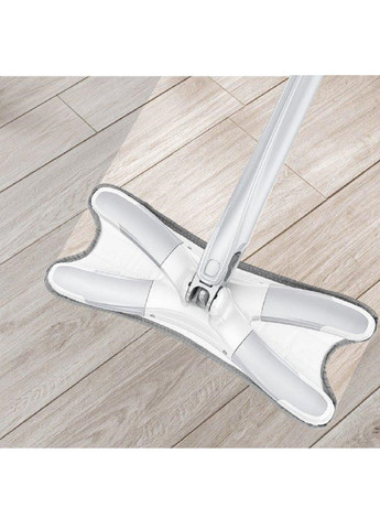 Швабра для уборки мытья пола в доме квартире комнатах вращается на 360 градусов с отжимом X-Type 140х37х15 см (474576-Prob) Unbranded (258964566)