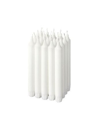 Неароматична свічка 19 см (20 шт) IKEA jubla (260713448)