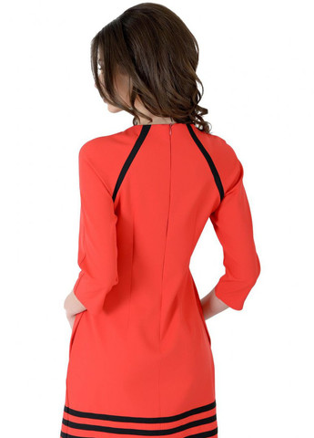 Червона сукнi норма сукня (ут000036678) Lemanta